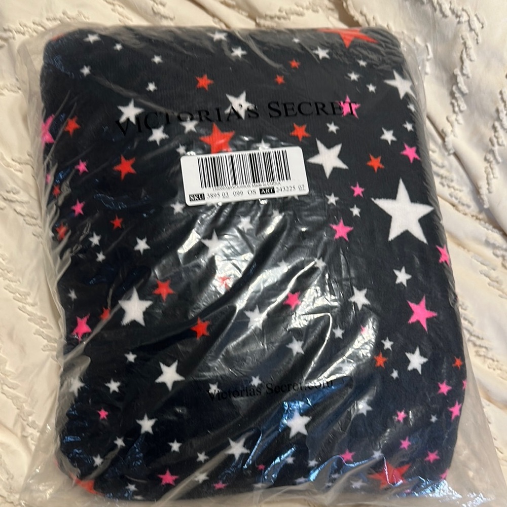 Victoria's Secret Star Print Blanket